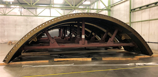 Unused Metso 36' X 20.5' (11m X 6m) Sag Mill, 15,000 Kw (20,107 Hp) Gearless Motor Drive, 50 Hz)